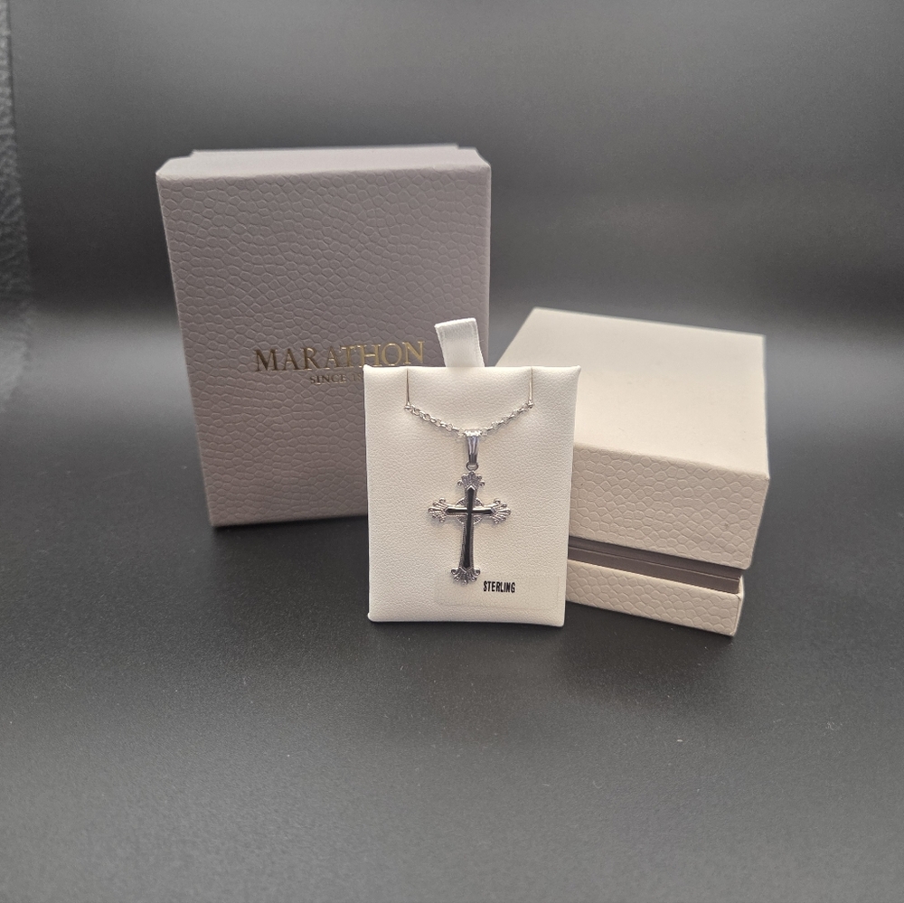 Marathon Cross Necklace